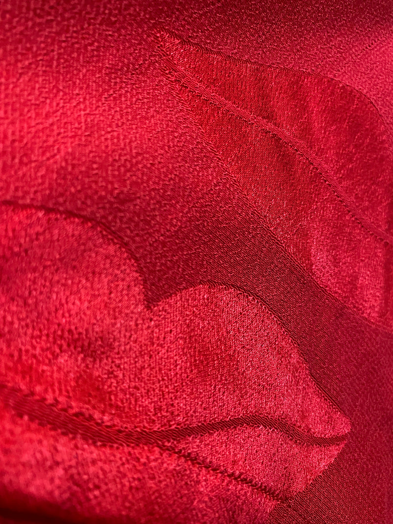 Blusa Roja Asimétrica