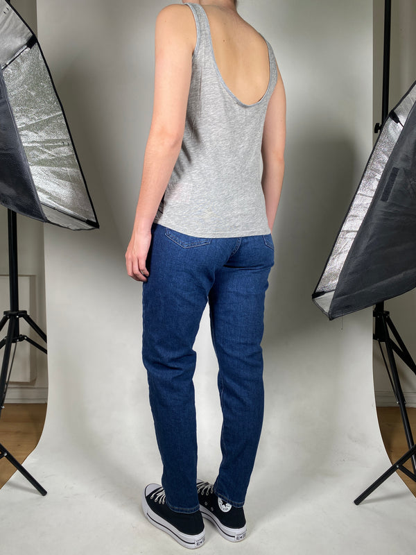 Polera Leopard Gris