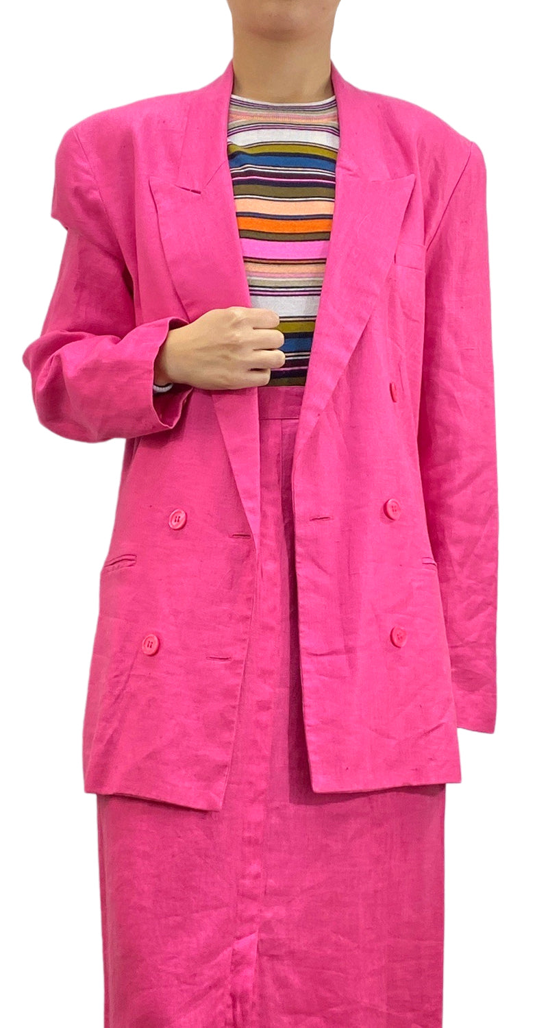 Blazer Rosado Lino