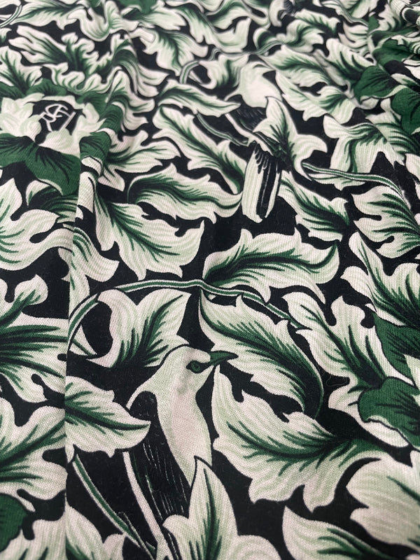 Polera Verde Estampada