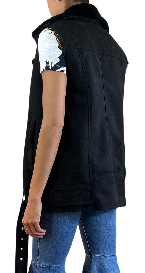 Abrigo Polar Negro