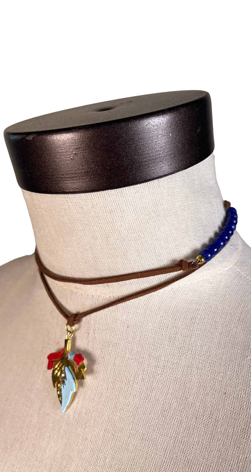 Collar Multicolor Hoja