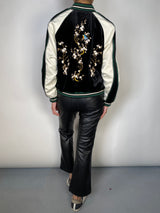 Bomber Velvet Short