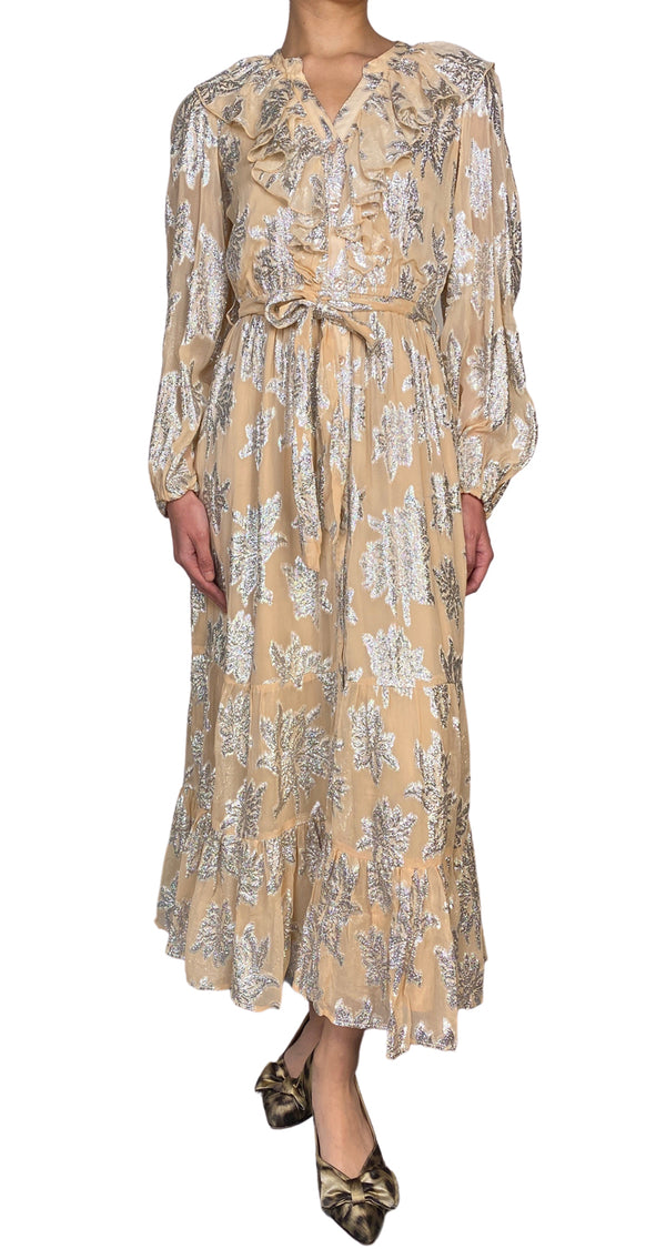 Vestido Fibras Metalizadas