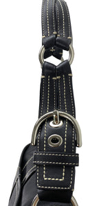 Bolso Negro Hebilla