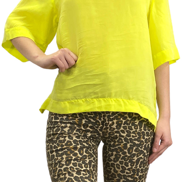 Blusa amarilla on sale fosforescente