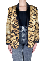 Blazer Animal Print