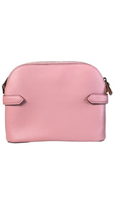 Bandolera Cuero Rosa
