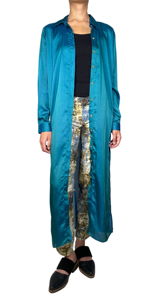 Kimono Unicolor Turquesa