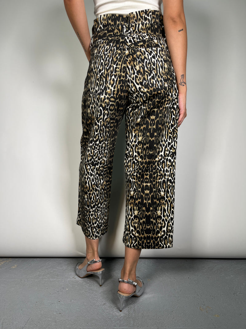 Pantalón Culotte Animal Print