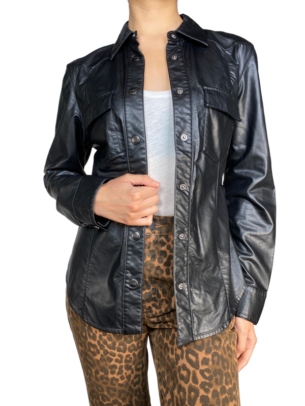 Sobrecamisa Cuero Vegano