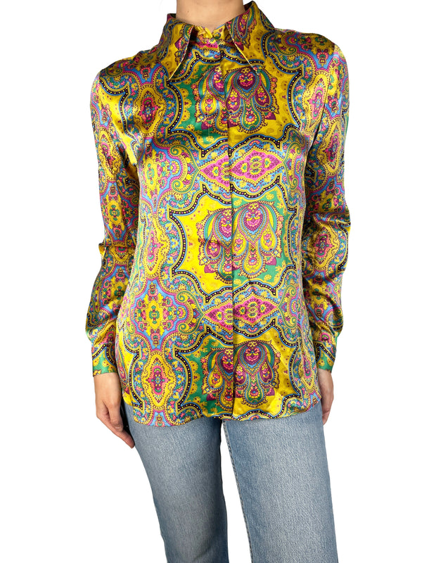 Blusa Satinada