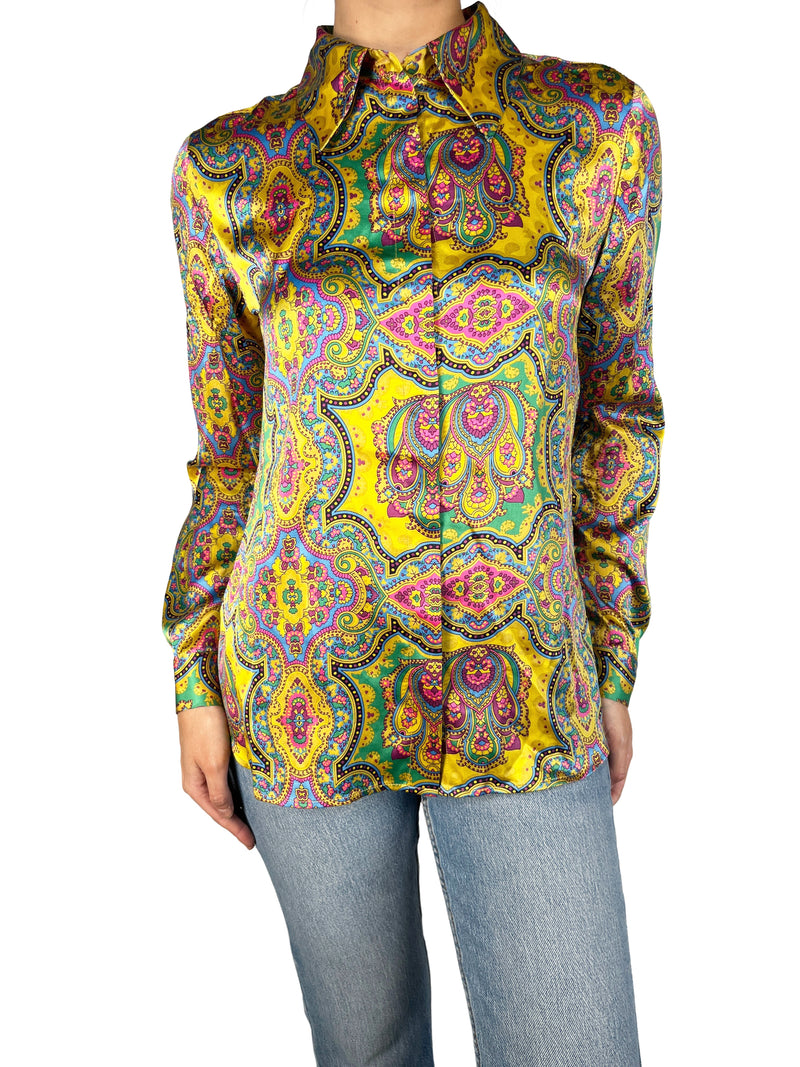 Blusa Satinada