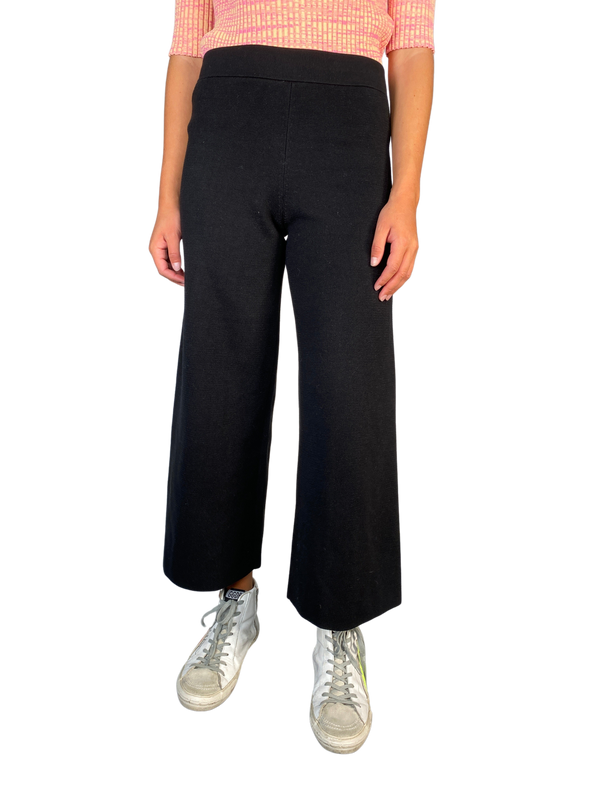 Pantalón Negro Tela