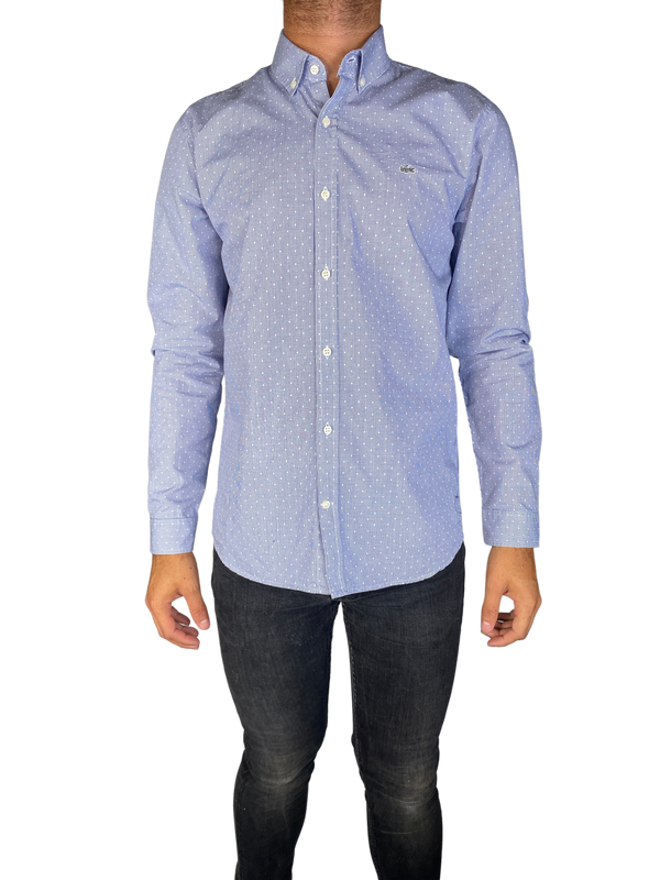 Camisa Azul Puntos