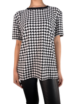 Polera Houndstooth