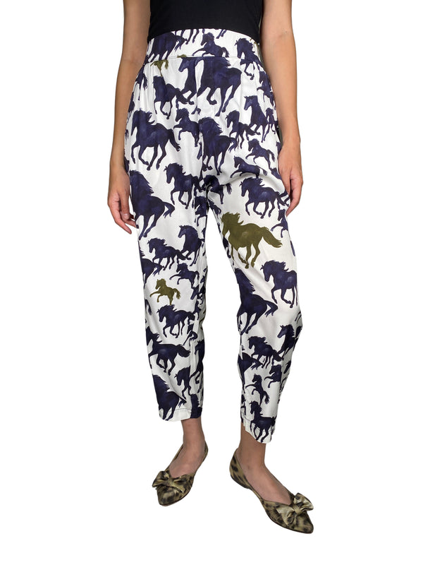 Pantalón Estampado Horses