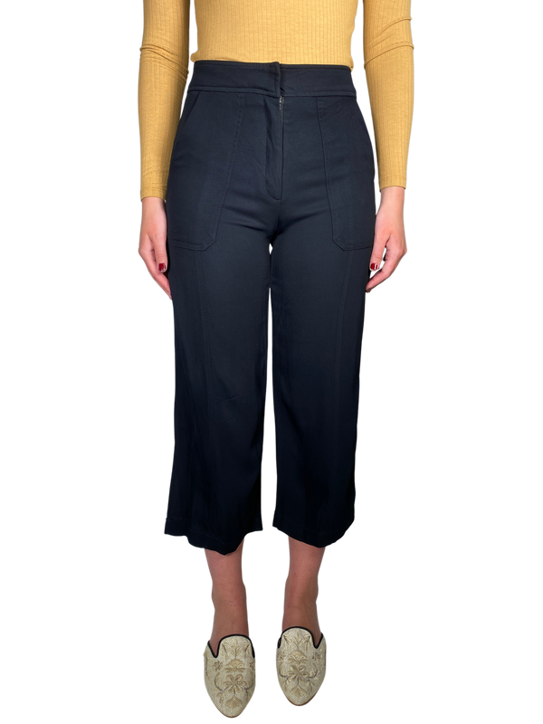 Pantalón Negro Culotte