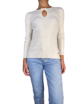 Sweater Lazo Crema