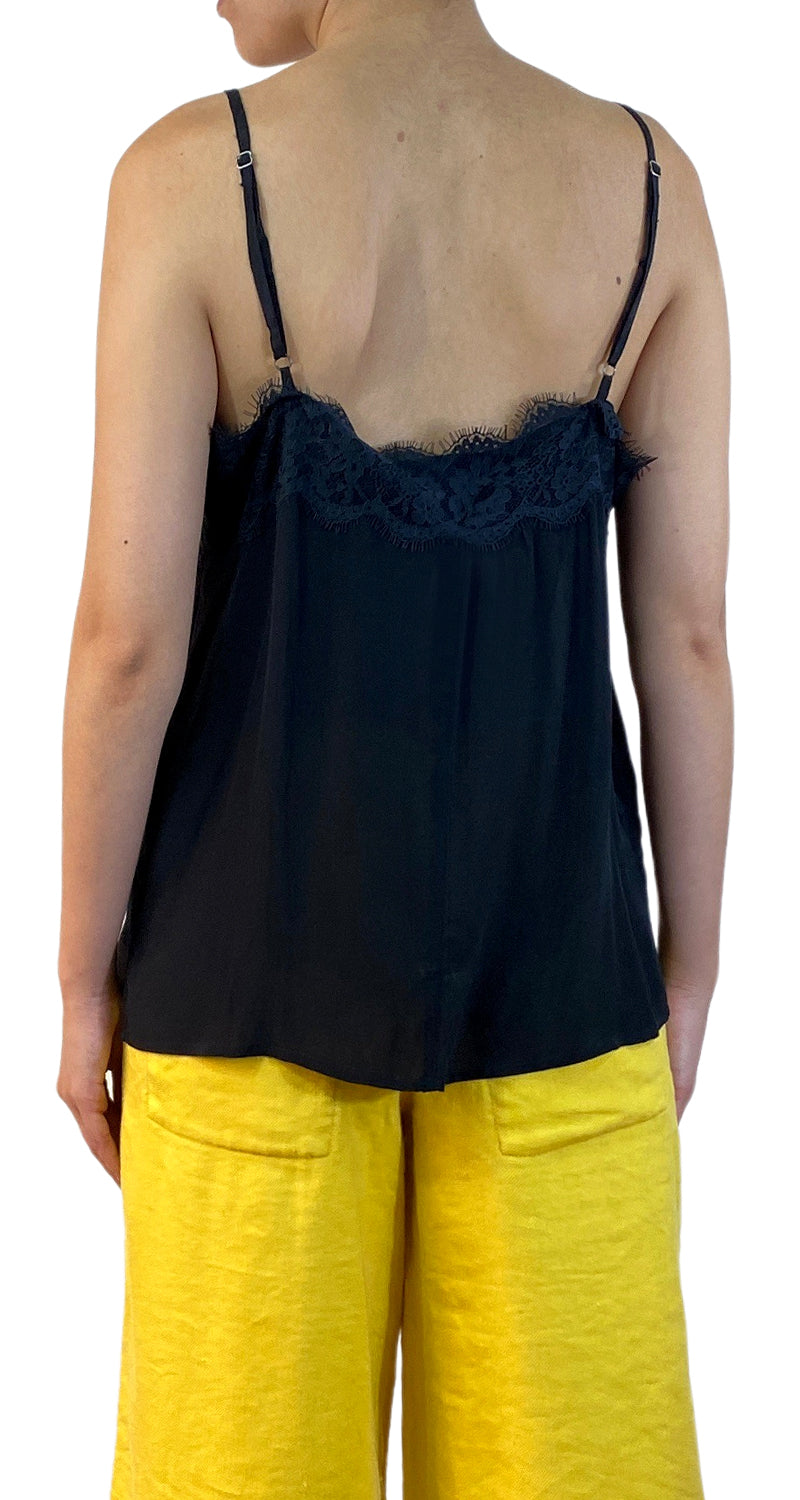 Blusa Negra Sin Mangas