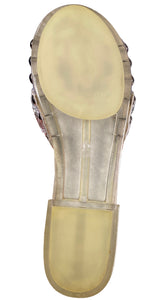 Sandalias Aplicaciones Brillantes