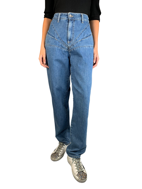 Jeans Tiro Alto