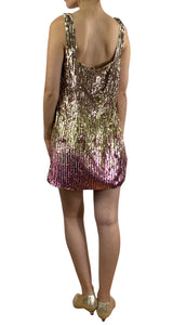 Vestido Lentejuelas Multicolor