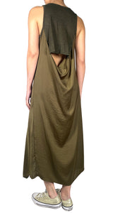 Vestido Verde Cut Out