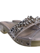 Sandalias Aplicaciones Brillantes