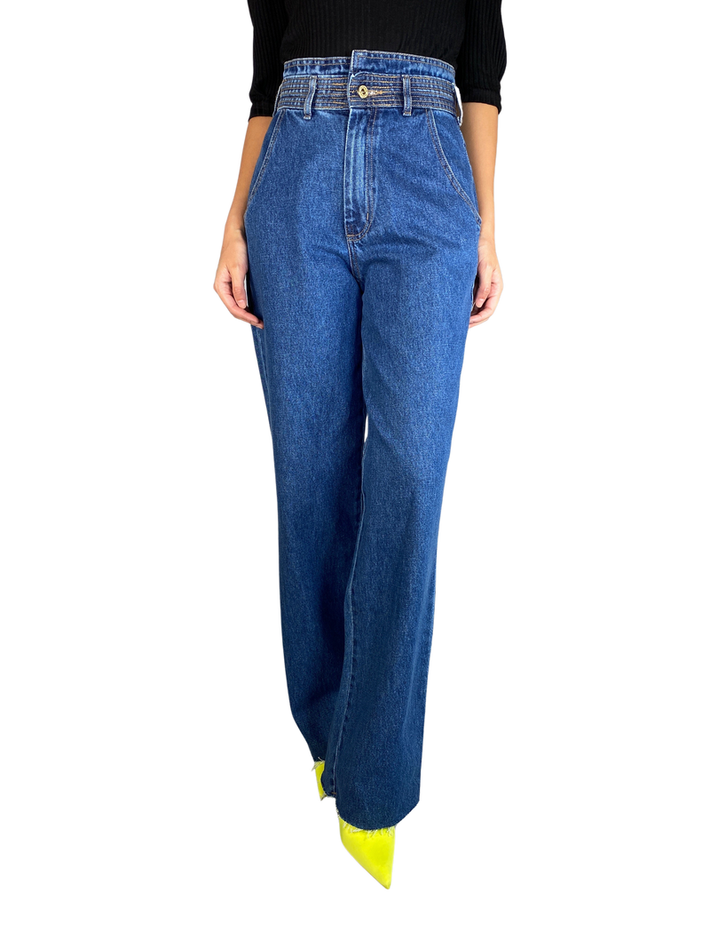 Jeans de Ruedos Rasgados