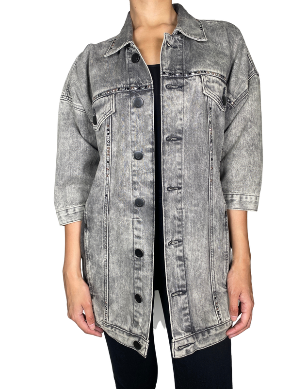 Chaqueta Long Grey