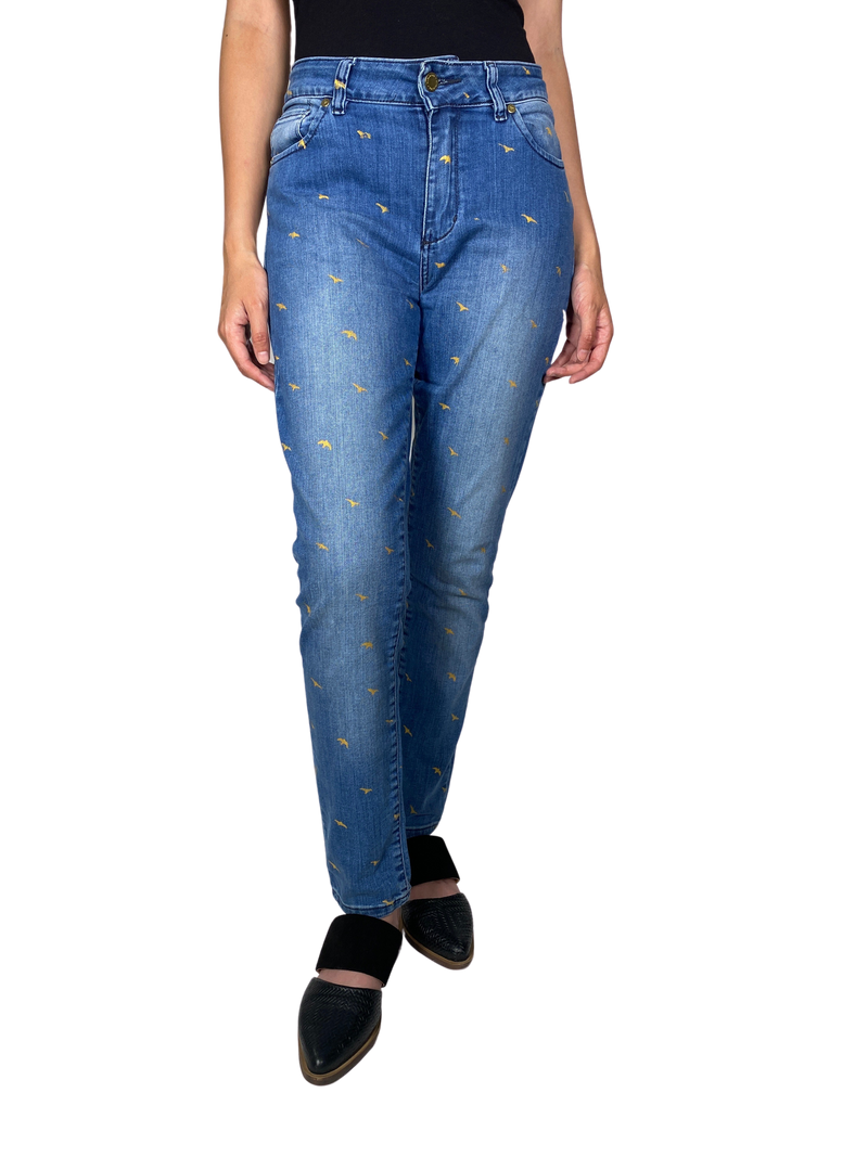 Jeans Pitillo Aves