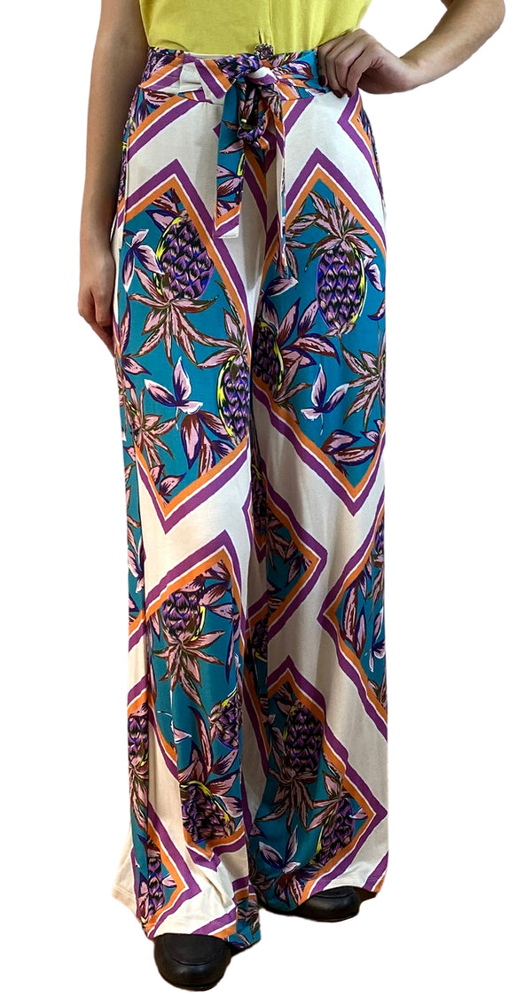Pantalón Palazzo Multicolor