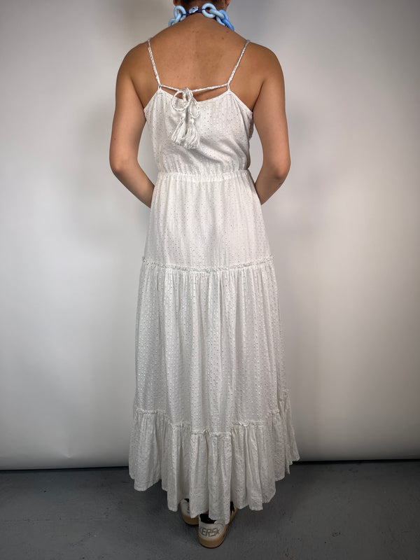 Vestido Puntos Metalizados