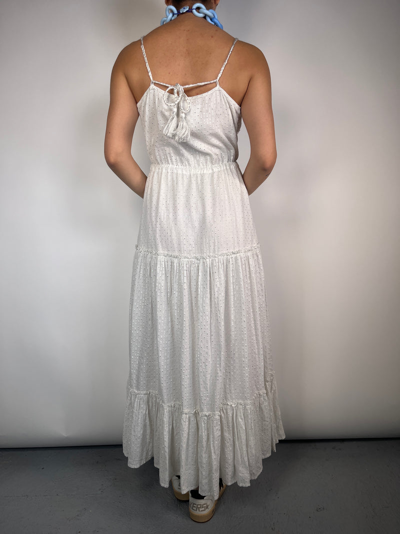 Vestido Puntos Metalizados
