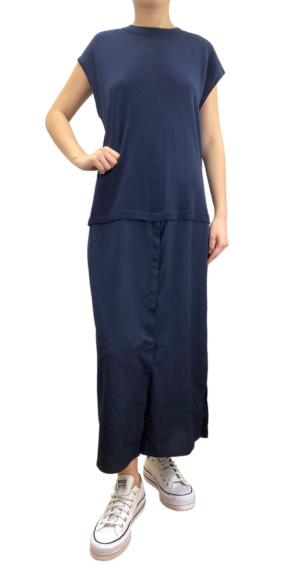Vestido Tejido Azul
