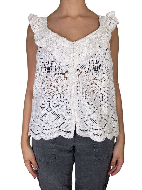 Blusa Macramé