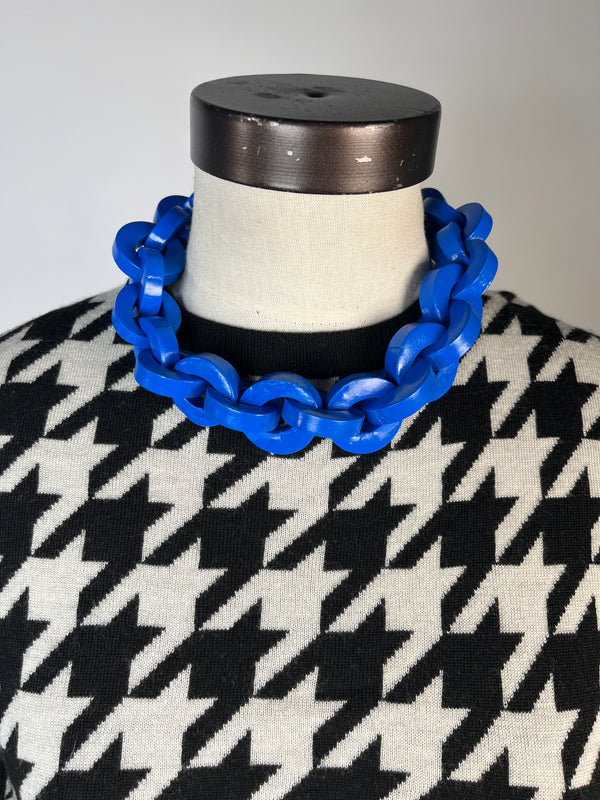 Collar Cadenas Blue