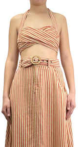 Crop Top Rayas