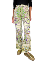 Pantalón Lino Multicolor