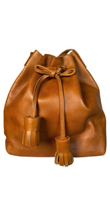 Bandolera Tokio Camel Cuero