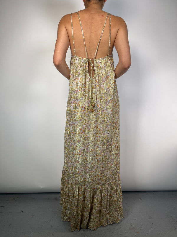 Vestido Fibras Metalizadas