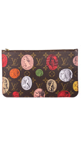 Clutch Fornasetti Monogram Romano