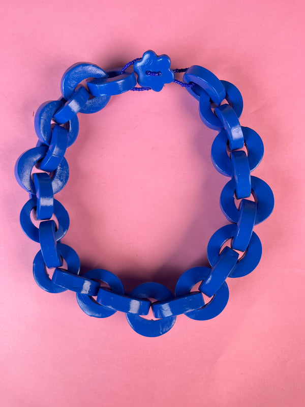 Collar Cadenas Blue