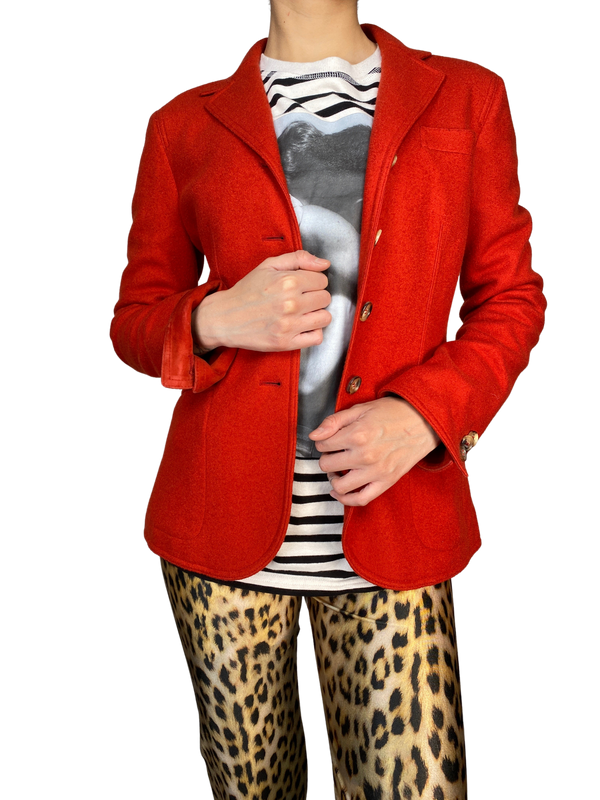 Chaqueta Cashmere Rojo