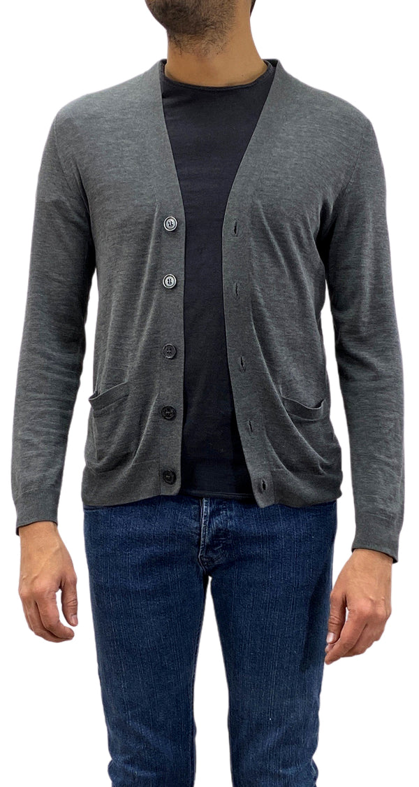 Sweater Gris Silk Cotton