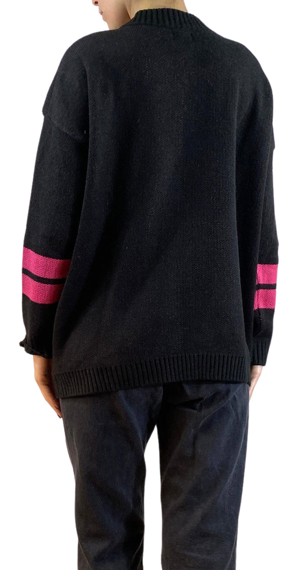 Sweater Negro Rayo