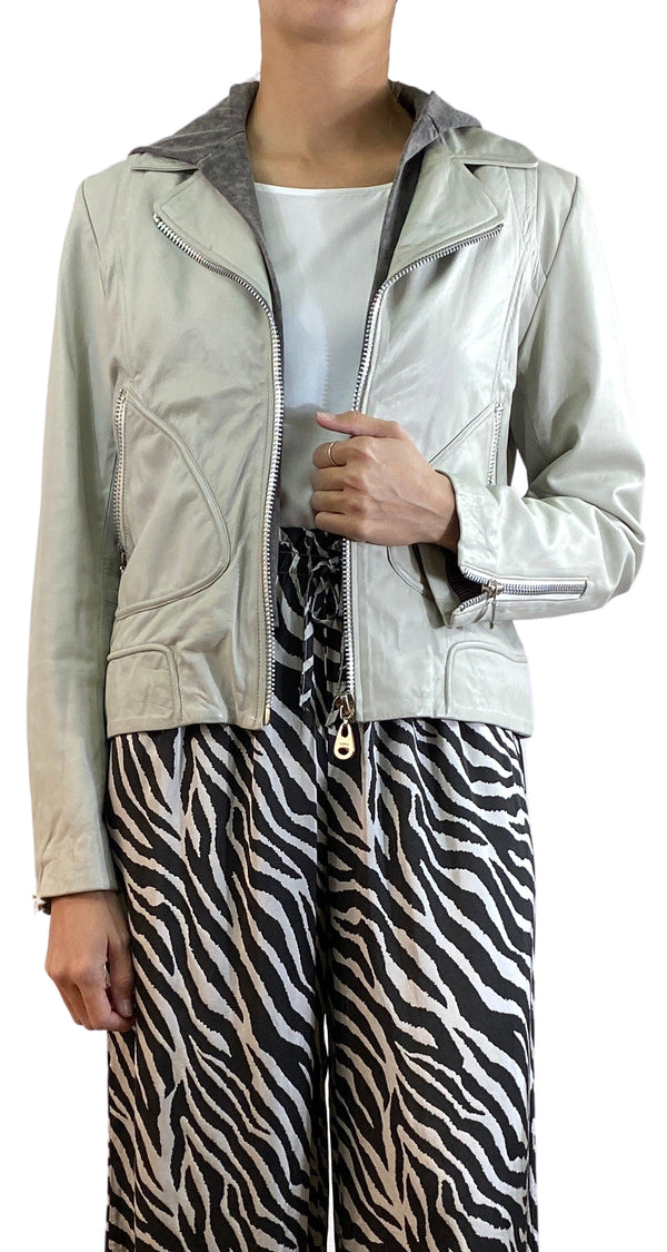 Chaqueta Biker Cuero