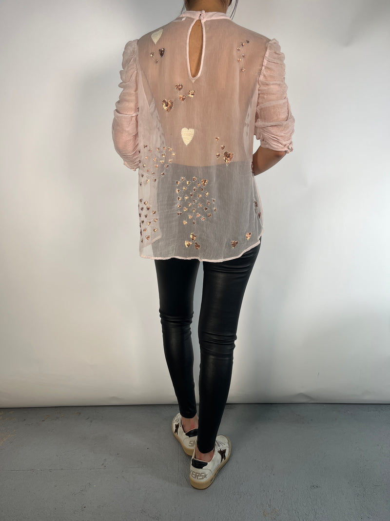 Blusa Traslucida Liocel