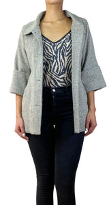 Abrigo Tejido Beige